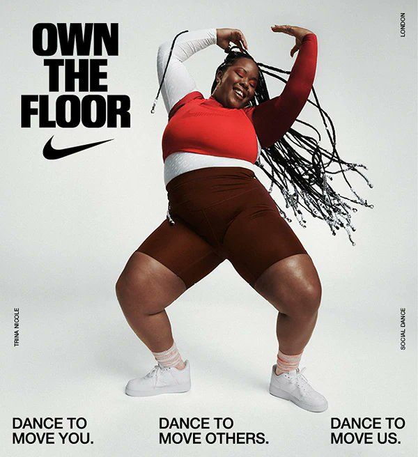 Nike Own the Floor campaign image